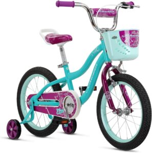 Schwinn Elm and Koen Bike or Balance Bike, 12-20 Inch Bike for Kids Ages 2-13, Black, Blue, Red, Teal, Pink or Purple, SmartStart Ergonomic Design, Adjustable Seat Grows with Child, Training Bicycle