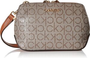 Calvin Klein Women's Lucy Triple Compartment Crossbody