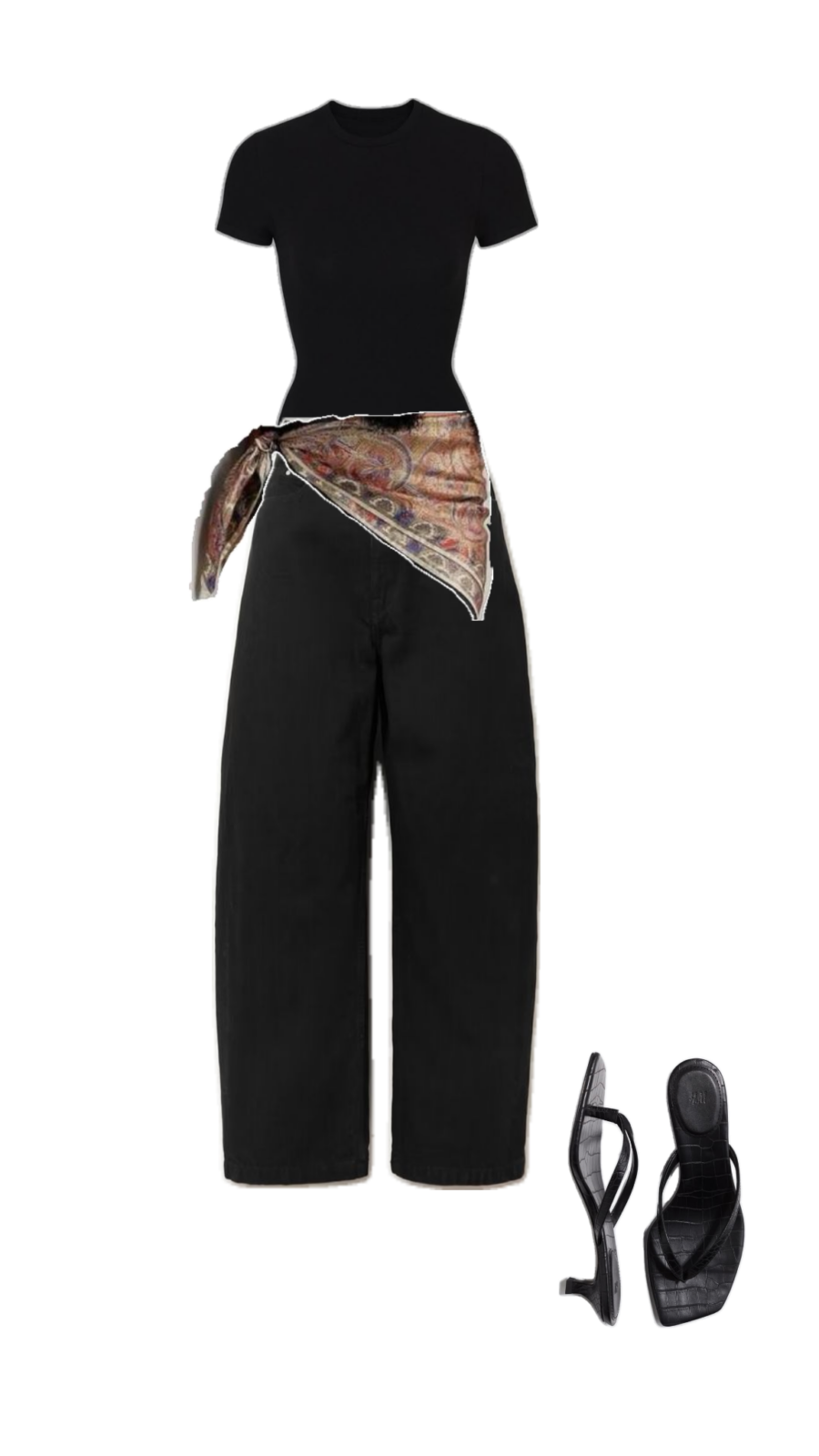 Loop-and-Tuck on Trousers