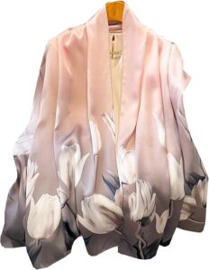 Dress Scarves Shawl Wraps Long Silky Scarf for Women Dressy Fashion Lightweight for Decorative Formal Evening Gowns