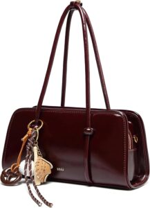 Women’s shoulder bag, spacious multi pocket bag, women’s crossbody bag, fashionable handbag, top handle, shoulder bag