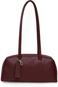 BAGGU Recycled Leather Bowler Bag