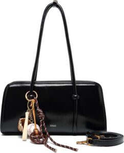 Women’s shoulder bag, spacious multi pocket bag, women’s crossbody bag, fashionable handbag, top handle, shoulder bag