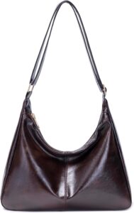 Foldable vegan leather Purses for Women,large capacity Shoulder Handbag,Stylish Slouchy Hobo bags and tote bag
