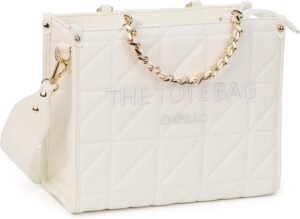 Chinllo Tote Bag for Women Top Handle Satchel Purse and Handbags with Shoulder Strap