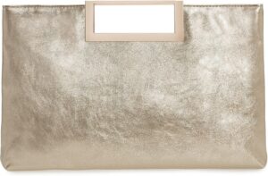 CHARMING TAILOR Fashion PU Leather Handbag Stylish Women Convertible Clutch Purse