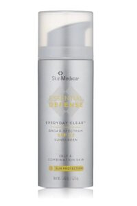 SkinMedica Essential Defense Everyday Clear SPF 47 Sunscreen for Face – This Lightweight, Facial Sunscreen is Ideal for Oily and/or Combination Skin, 1.85 Oz