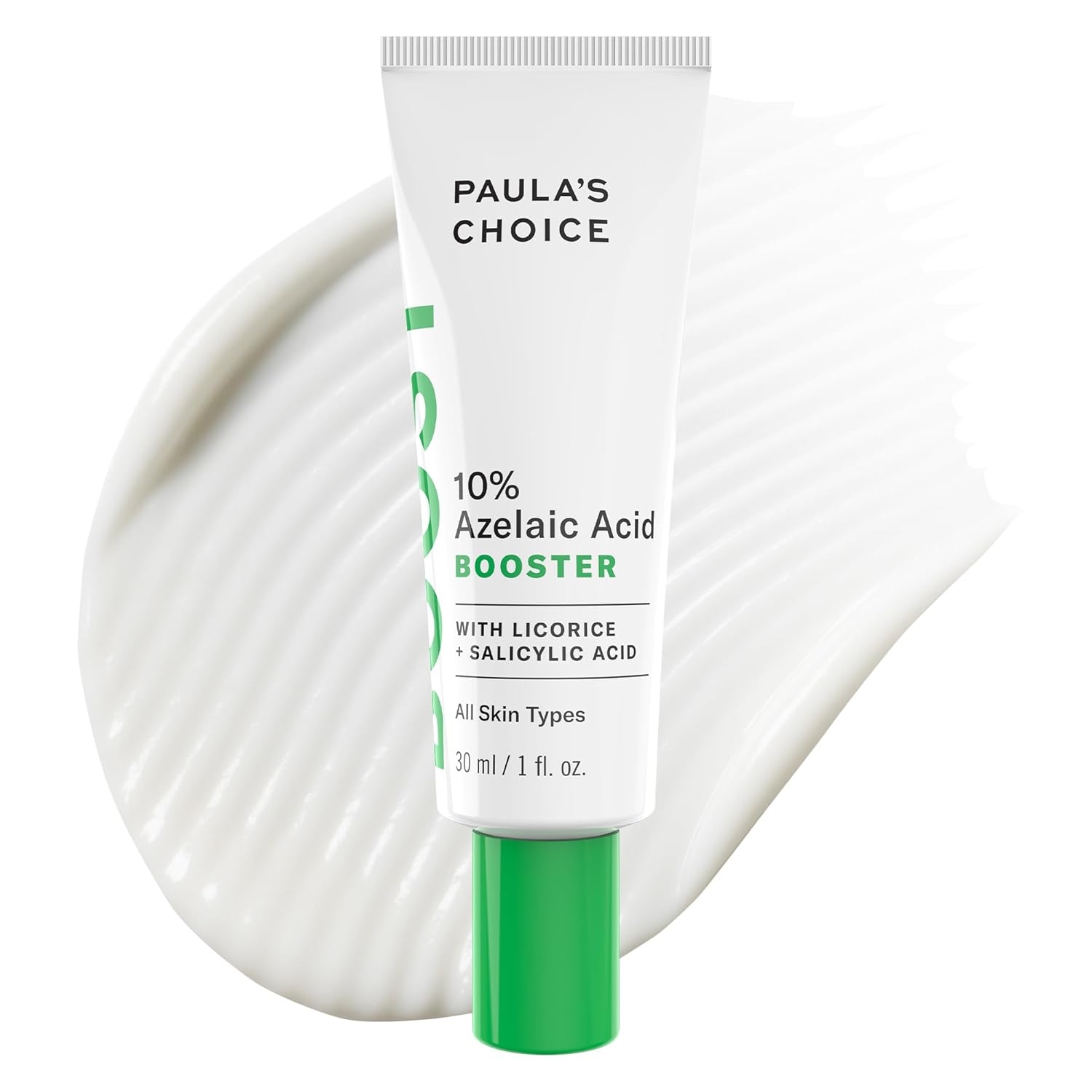 Paula's Choice BOOST 10% Azelaic Acid Booster Cream Gel Face Serum with Salicylic Acid, Minimizes Look of Redness & Fades Discoloration, Oil-Free Skin Brightening Serum for Face, Fragrance-Free