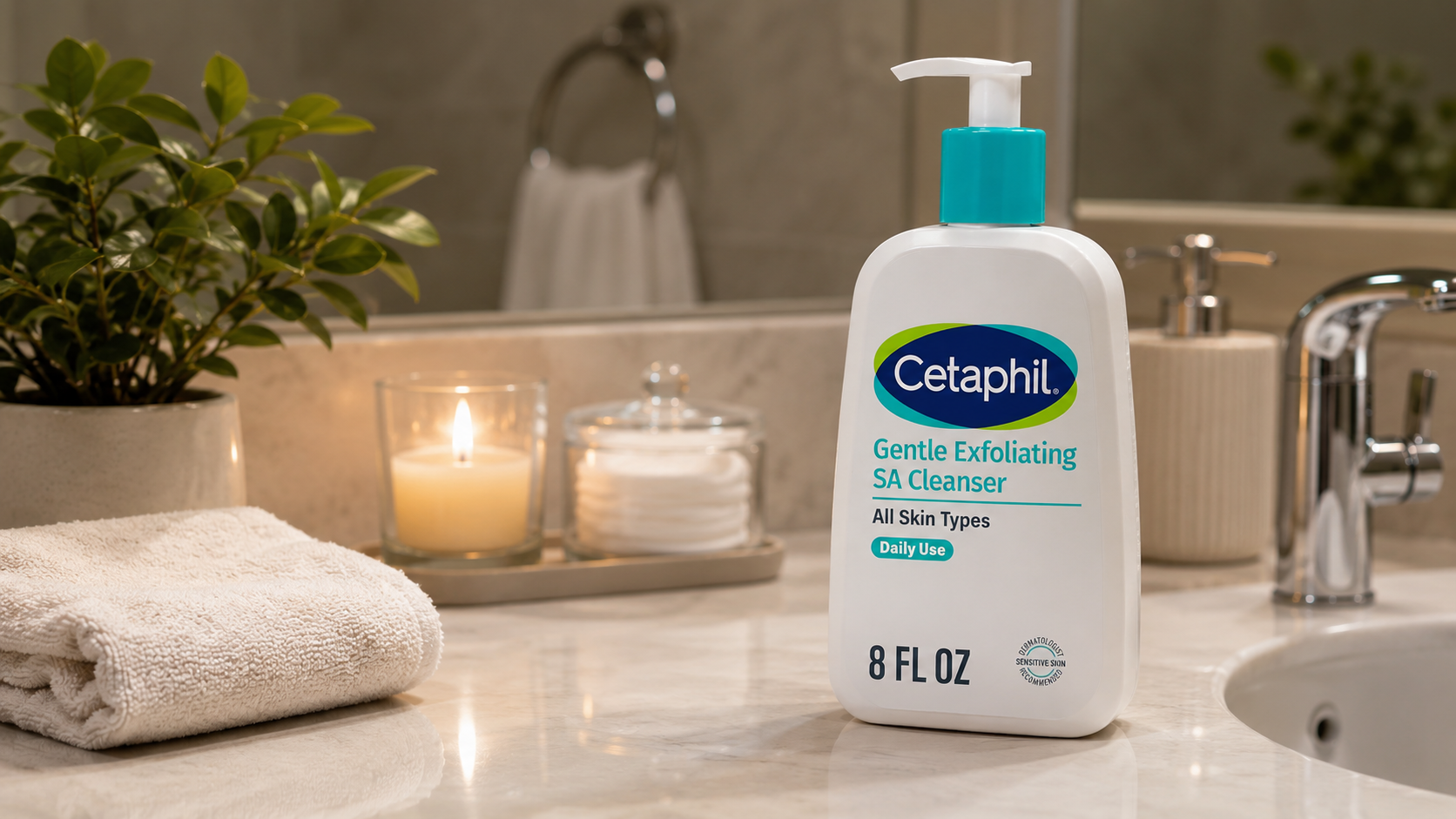 A Dermatologist-Recommended Daily Face Wash for Smooth, Clear, Balanced Skin