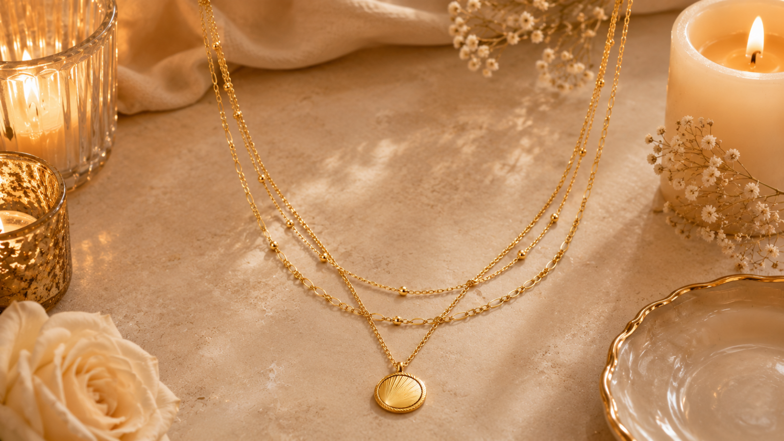 Going Trendy: Upgrade Your Stack with a Curated Multi-Piece Necklace Set