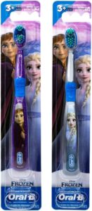 Oral-B Disney Frozen Toothbrush, 3+ YRS, Extra Soft (Characters Vary) - Pack of 2