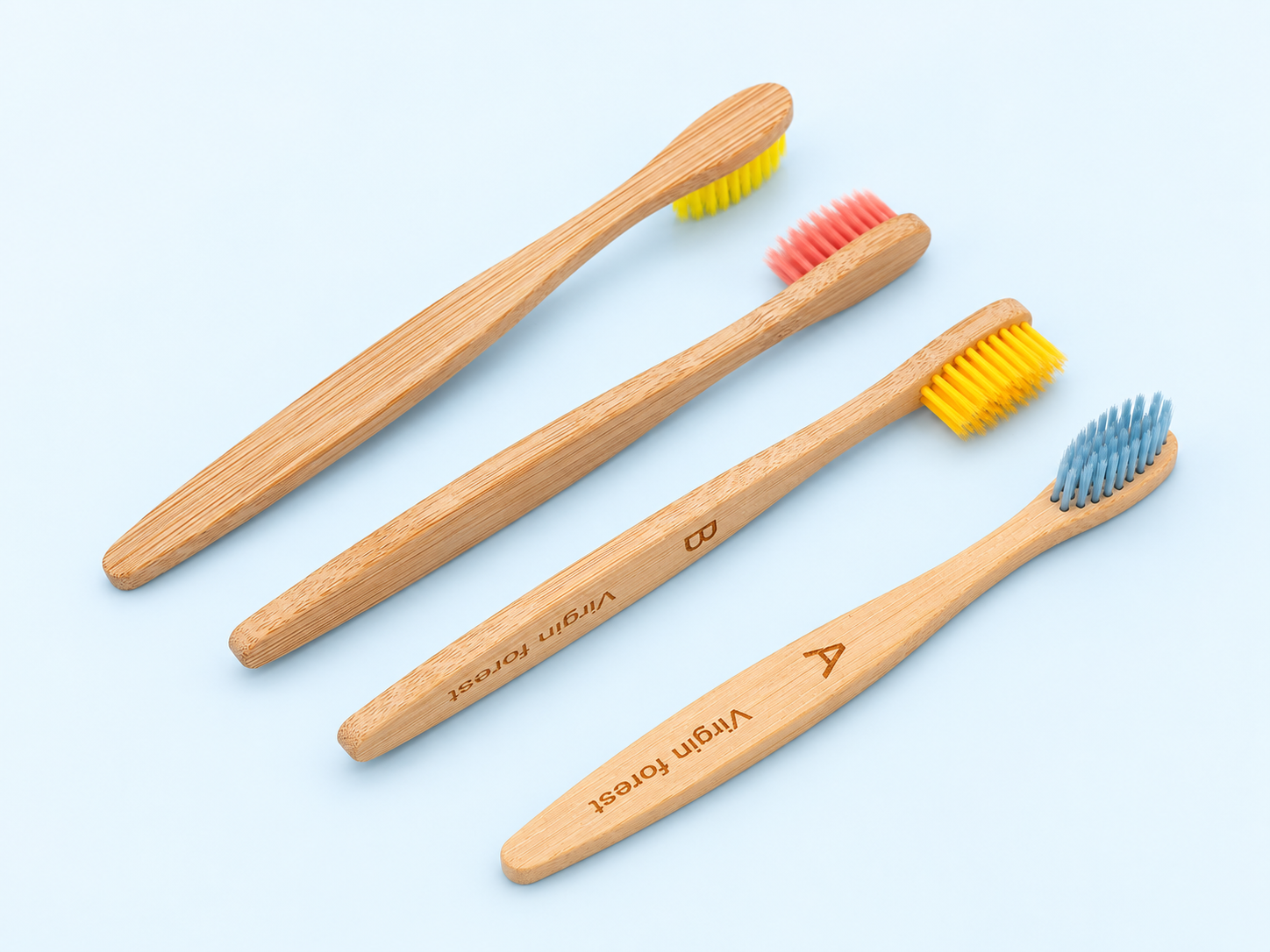 Eco-Friendly Bamboo Toothbrush Pack for Kids